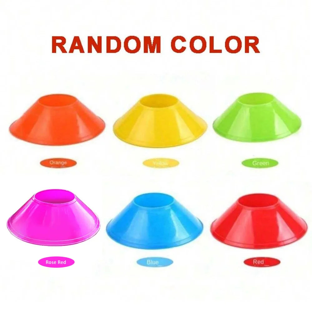 10/20/30Pcs Soccer Training Sign Dish Pressure Resistant Cones Marker Discs Bucket Outdoor Basketball Football Training Sports