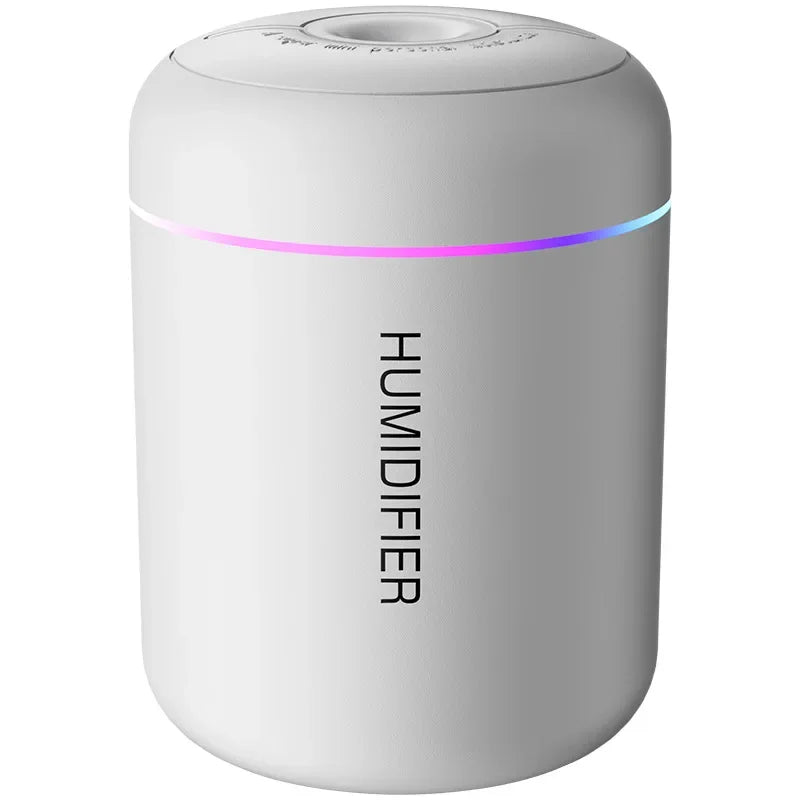 Mini Car Air Humidifier USB Electric Aroma Diffuser Essential Oil Purifier Aromatherapy Mist Maker Lights for Car Home