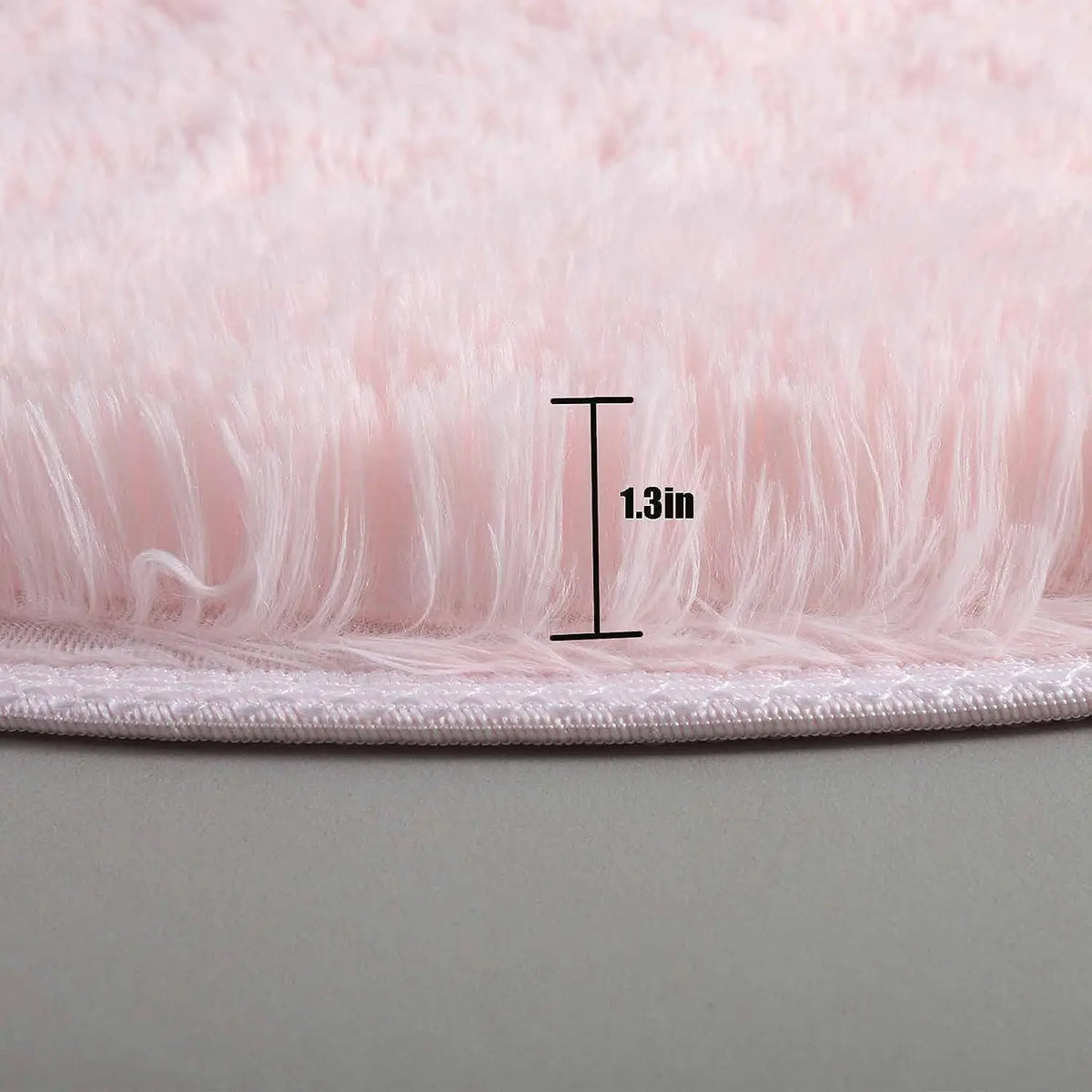 100/120/140/160 round Rug Fluffy Soft Area Rugs for Kids Girls Room Princess Castle Plush Shag Carpet Cute Circle Bedroom Decor