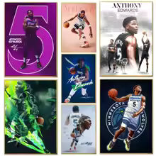 poster Anthony Edwards best gift for basketball players™️