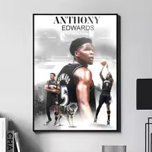 poster Anthony Edwards best gift for basketball players™️