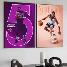 poster Anthony Edwards best gift for basketball players™️